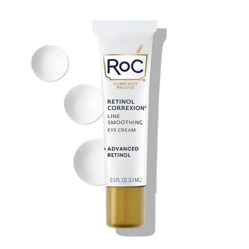 Creme para Olhos RoC Retinol Correxion para Olheiras e Inchaço, Creme Diário Antirrugas, Tratamento Antienvelhecimento p