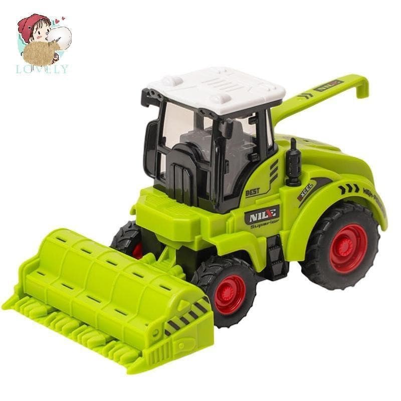 Trator De Construção Inércia Brinquedo Carro Transporte Colheitadeira Modelo Do Bebê Menino Engenharia Brinquedos Educat