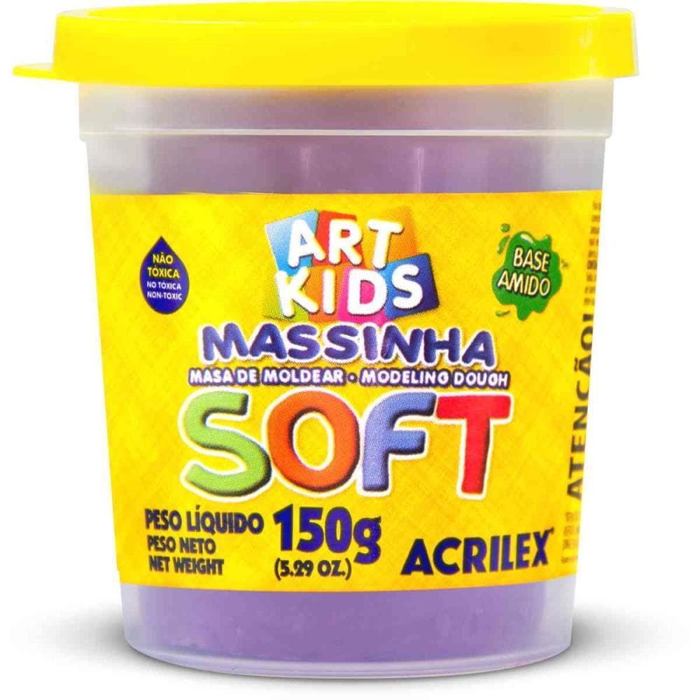 Massa para Modelar SOFT 150G.VIOLETA BS Amido