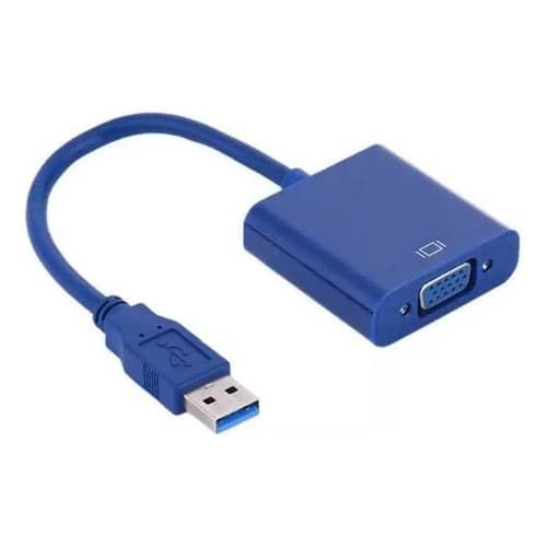 Cabo Adaptador Usb 3.0 2.0 Para Vga Monitor Conversor