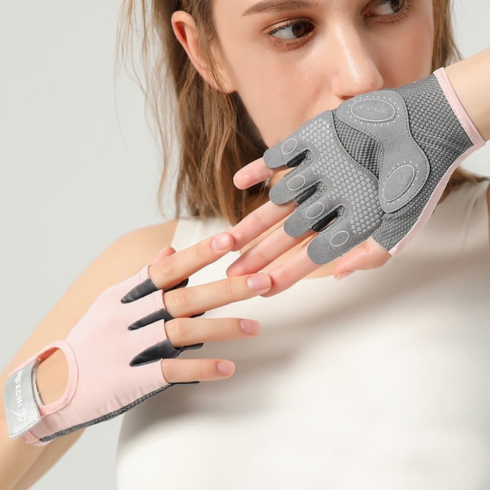 luvas De Ginástica Esportiva De Ciclismo Luvas Para Halterofilismo Fitness , Musculação , Homem Mulher