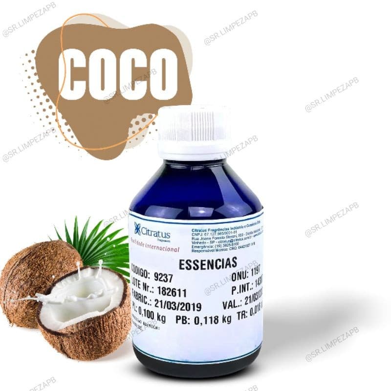 Essência Pura Coco Brasil 100ml - Citratus