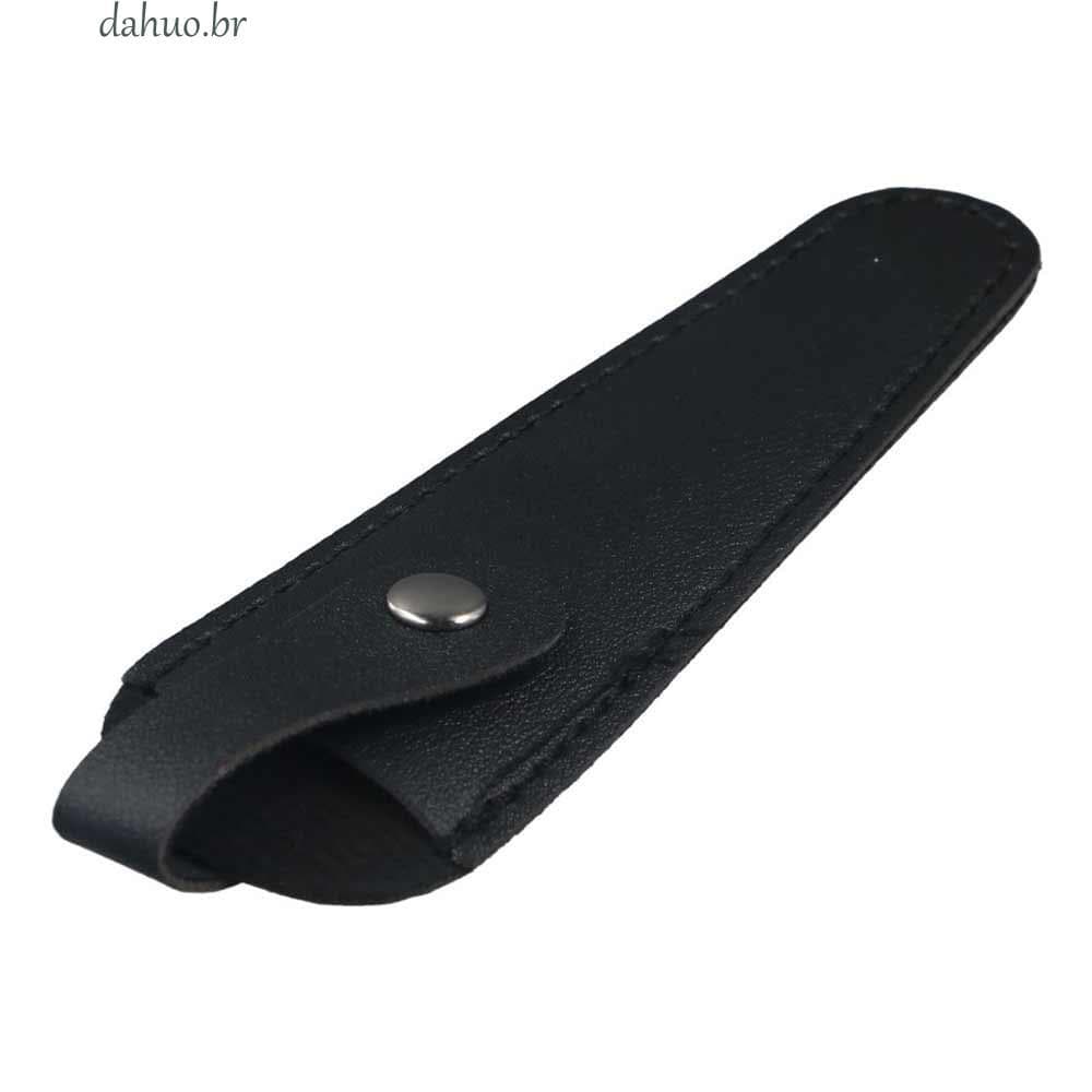 Capas Protetoras Para Tesouras DAHUO , Estojo De Couro PU Durável , Bolsa Portátil Armazenamento De Corte De Cabelo