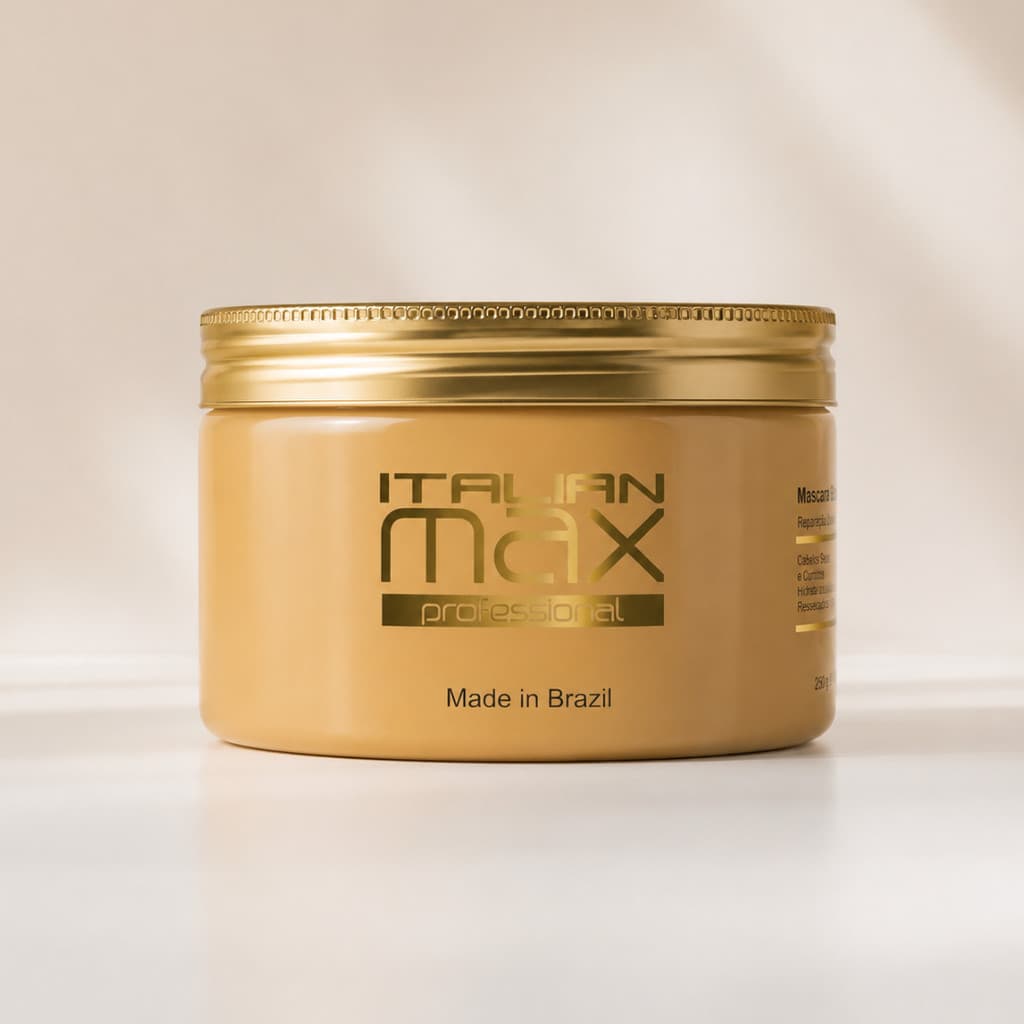 Máscara de tratamento capilar Gold Extreme Italian Max 285gr