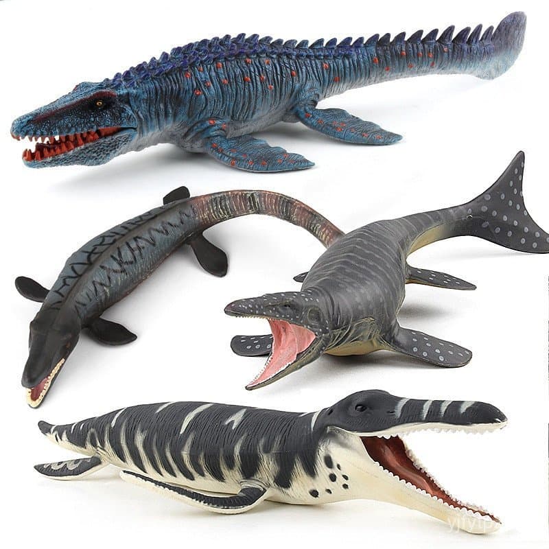 Modelo Grande de Dinossauro Jurássico Mosassauro, Modelo Articulado, Brinquedo de Animal de Alta Qualidade, Presente par