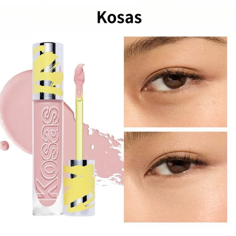 Kosas Revealer Tubo Corretivo Líquido Multitom Hidratante Misturável Sob Cobertura De Manchas Nos Olhos Maquiagem Facial