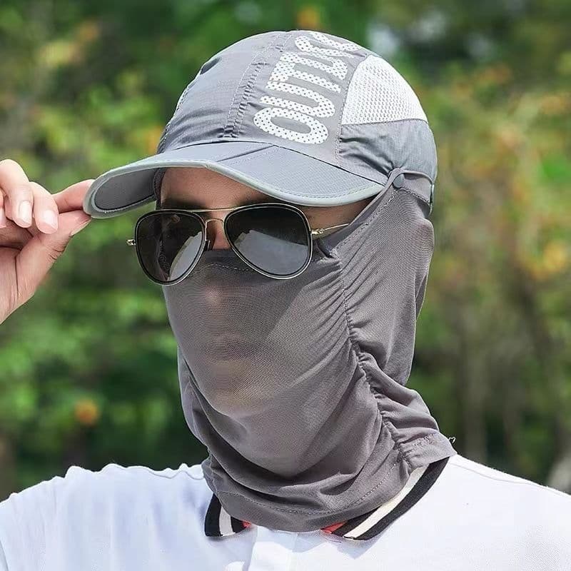 Novo estilo verão novo estilo protetor solar dobrável protetor solar boné de pico ao ar livre Anti-ultravioleta respiráv