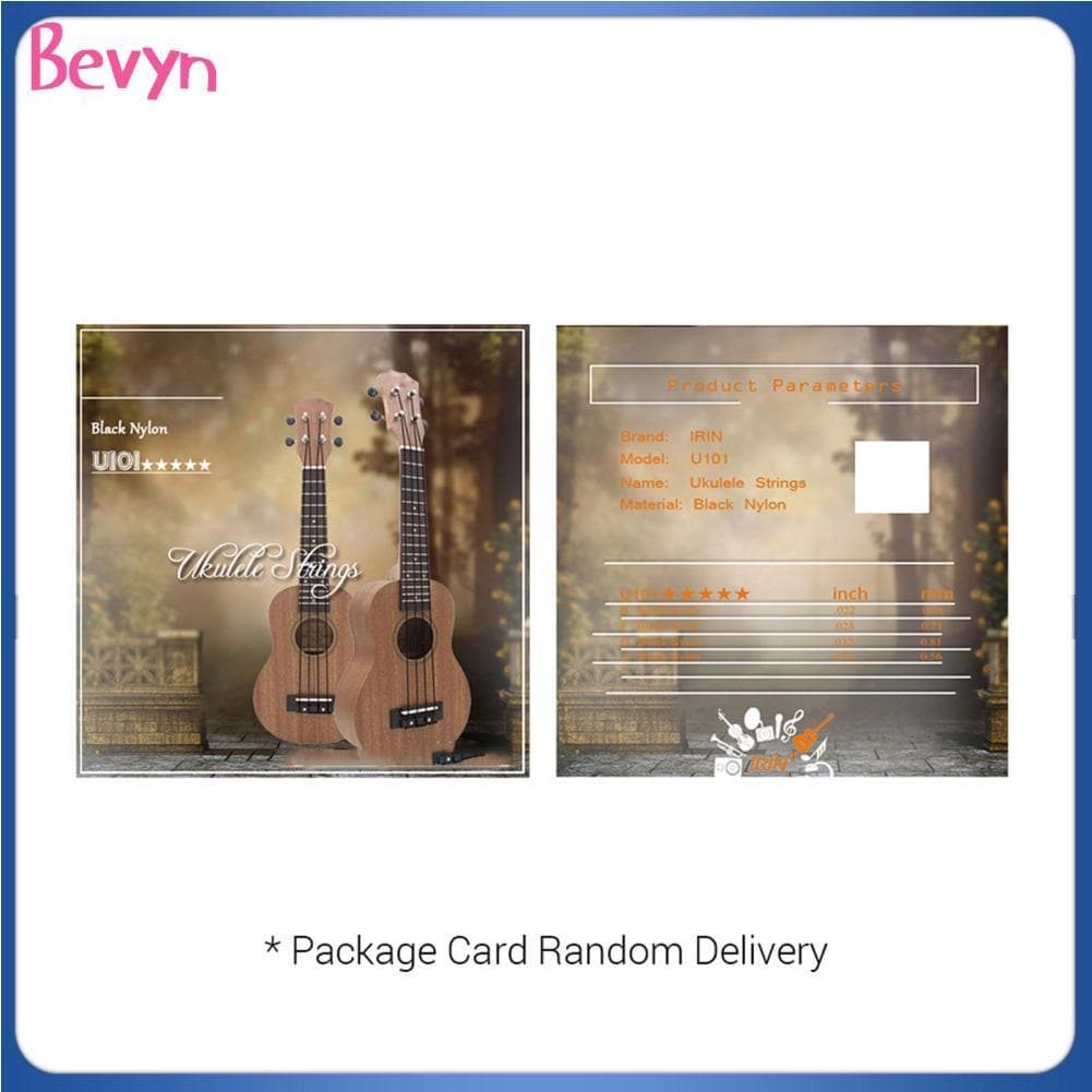 Cordas para ukulele barítono Bevyn-br 4 unidades de cordas para ukulele Tenor com material de náilon para iniciantes e