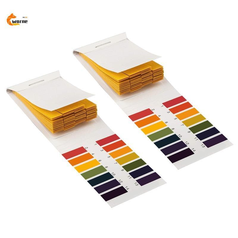 2 Conjuntos De 160 Tiras 1-14 PH Litmus Papel De Teste De Água Cosméticos Solo Com Cartão De Controle warner_herty.br
