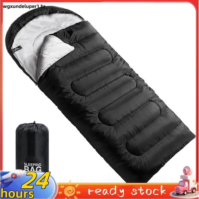 Sacos De Dormir Para Adultos Acampamento Mochila Tempo Frio Quente Saco Compacto Essencial Engrenagem Acessórios