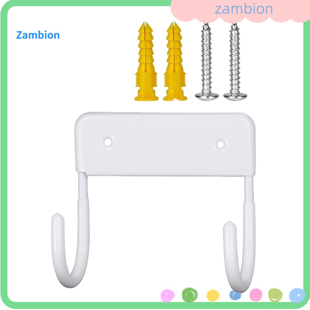 Ironing Board Hook Metal Hanger Wall Mount Holder Strong Load-bearing Corrosion Resistant Easy Installation Iron for Hom