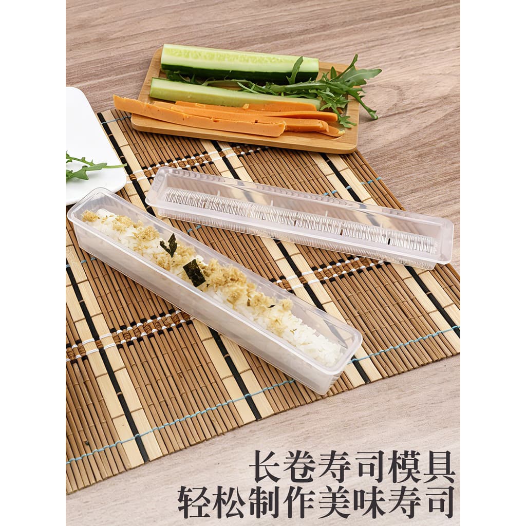 Japão importado sushi molde de grau alimentício seguro doméstico algas arroz sushi rolo ferramenta arroz bola molde