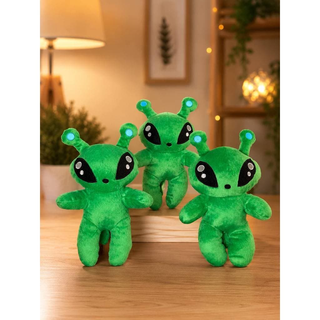 Brinquedo Recheado , Bonecas De Pelúcia Alienígena Verde Presente Para Crianças Infantil