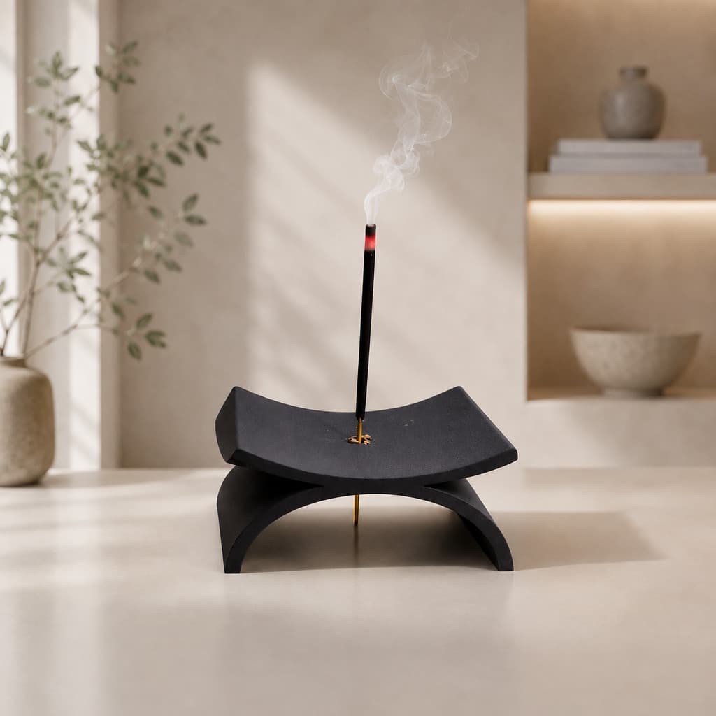Porta Incenso Vareta Decorativo Moderno – Incensário Minimalista