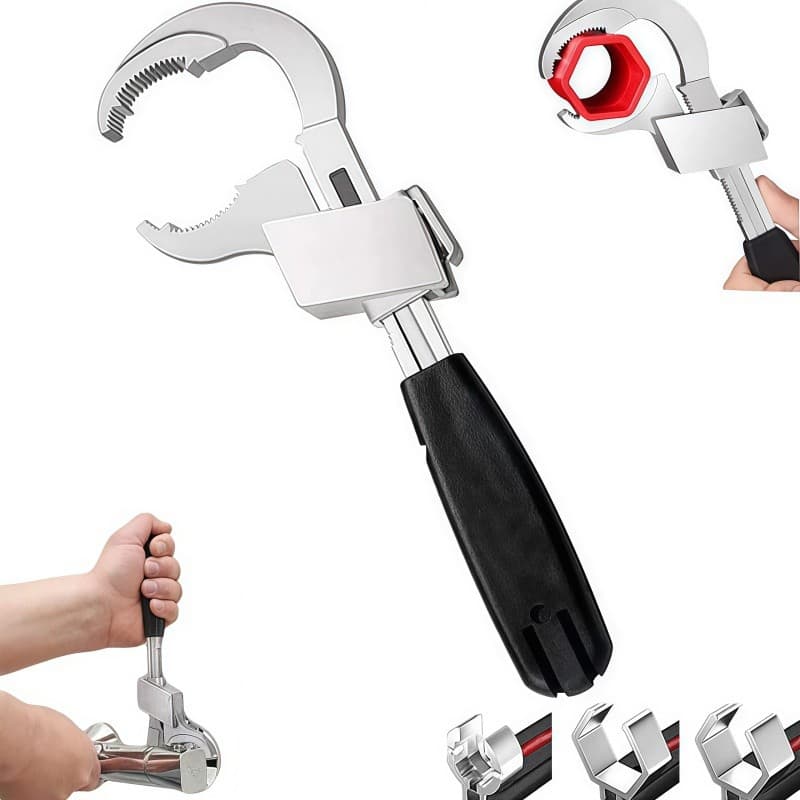 Kit Chave De Grifo Pia Inglesa Ajustável Universal Alicate Alta qualidade