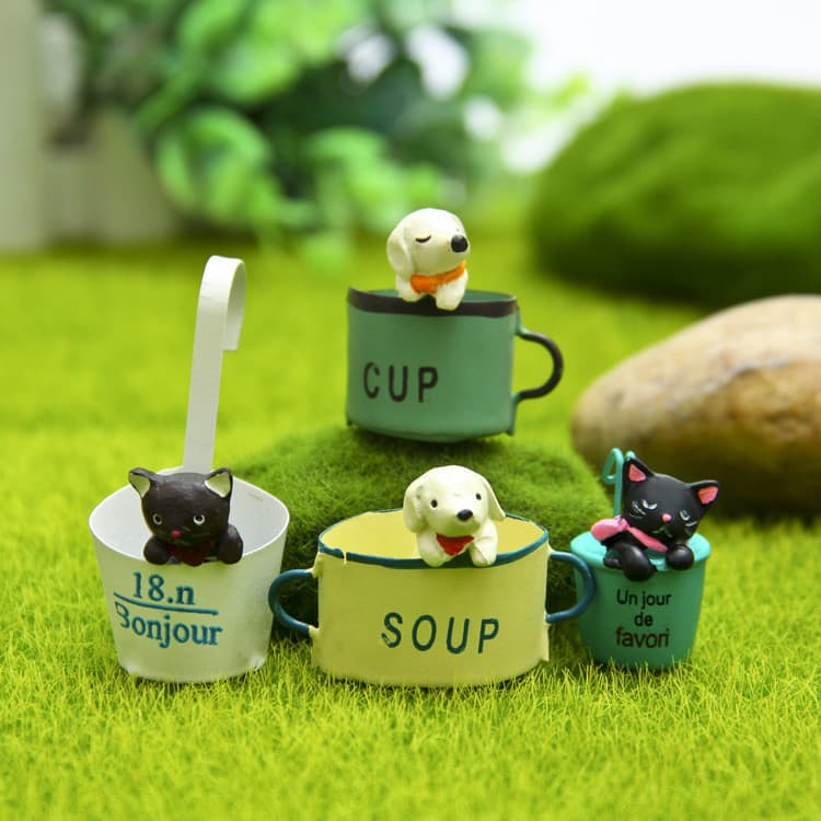 Japonês pedido Original antigo resina pequeno copo suculento vaso de flores planta criativa vaso planta tiro adereços de