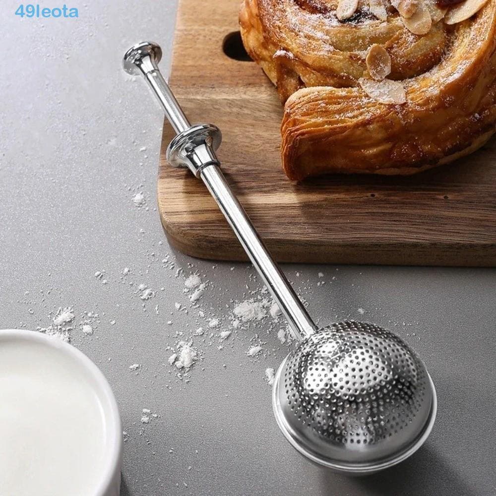 Infusor De Chá LEOTA , Filtro Reutilizável Multiuso , Aparelho De Cozinha Esférico Telescópico Cabo Longo 304 Ferramenta