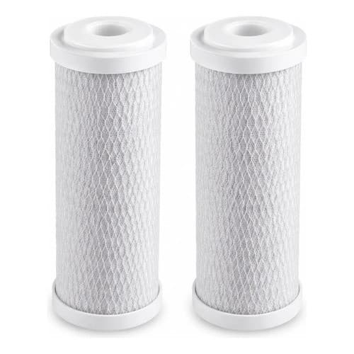 Kit 2 Refil Carbon Block Para Pou 7  Filtro Acqua 200 Reposição