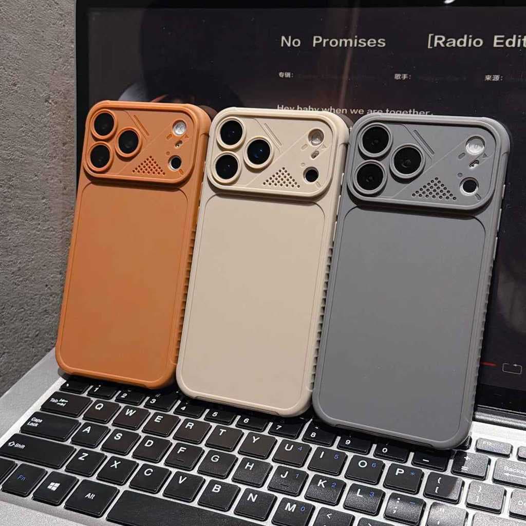Nova Borda Antiderrapante Macio TPU Caso Para iPhone17 11 12 13 14 15 16 17 Pro Max Barato Capa De Telefone