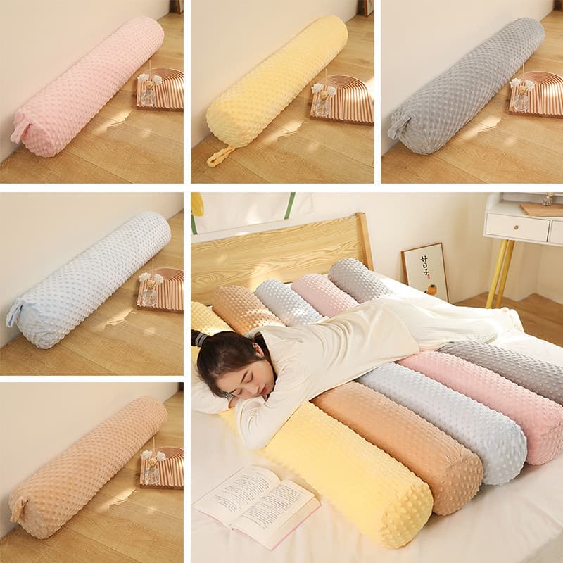 Novo estilo travesseiro de dormir tira longa travesseiro cama meninas pernas de fixação dedicado travesseiro cilíndrico