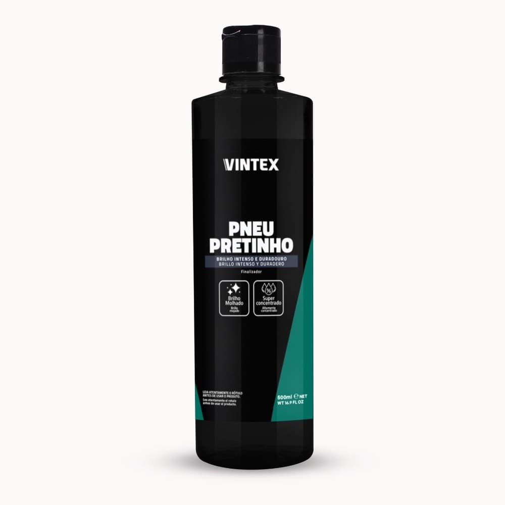 Pretinho de Pneu Brilho Molhado Vintex 500ml