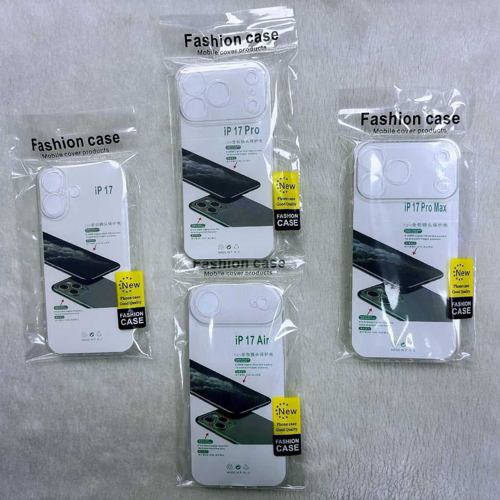 Adequado para Apple 17 capa de telefone transparente resistente a choques 15 Silicone 14 simples 13iPhone16 capa proteto