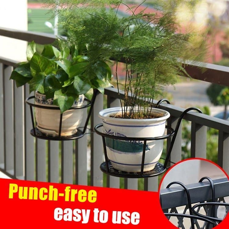 [Fácil Instalação] Suporte Para Vasos De Plantas/Estilo Europeu/Varanda/Parede/Suspenso