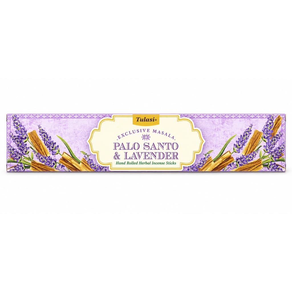 Incensos Tulasi Masala   Cx C 12 Varetas Aroma:Palo Santo e Lavanda