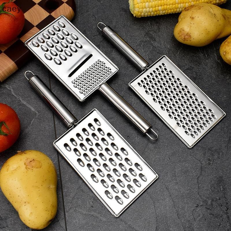 [caey] Ralador De Queijo Portátil De Aço Inoxidável Multiuso , Raladores De Comida De Cozinha Para Manteiga De Chocolate