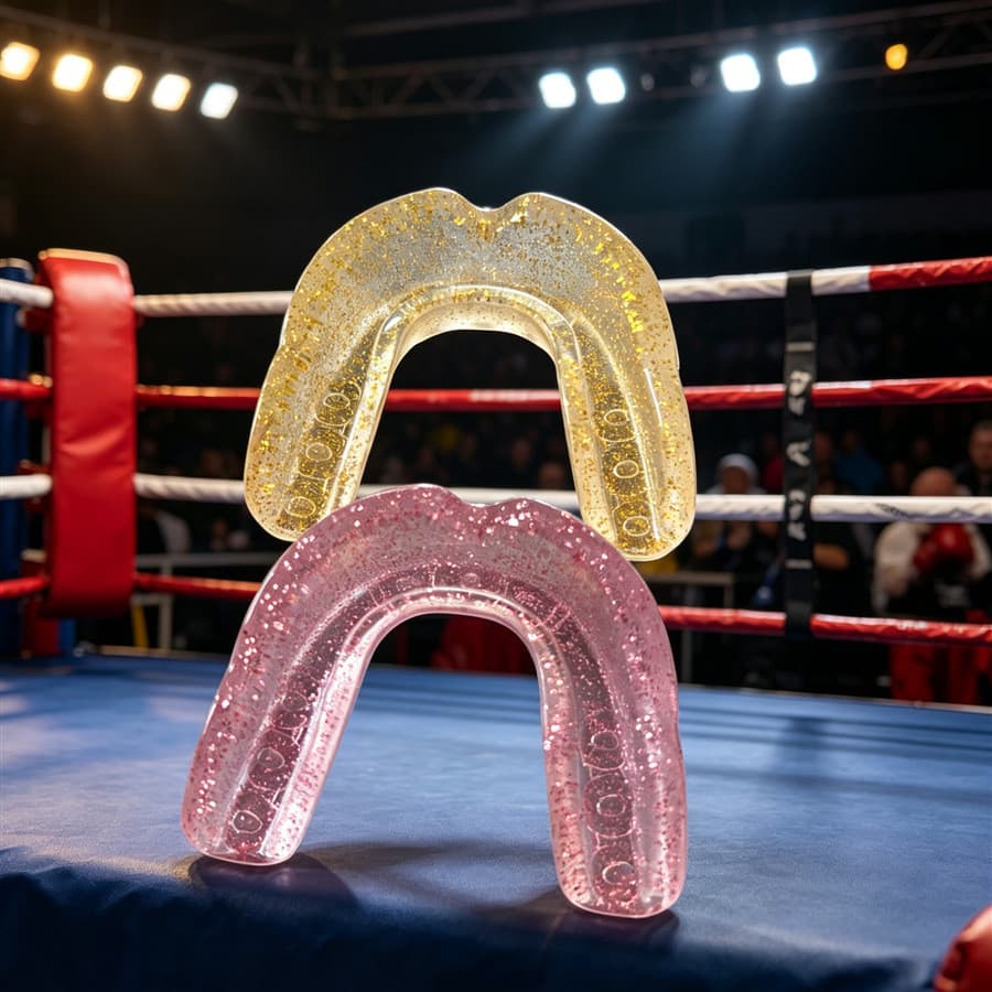 2026 Novo estilo de aparelho de boxe, EVA, protetor de dente, adulto, protetor bucal de Muay Thai, aparelho protetor buc