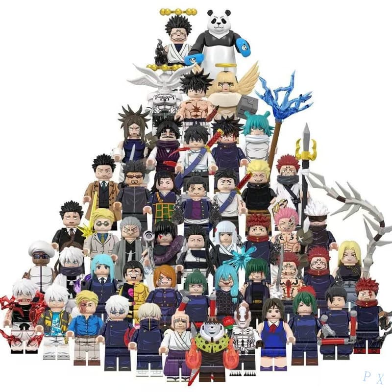 WM6200 WM6201 WM6202 Série de Figuras de Ação de Anime, Blocos de Montar, Brinquedos de Coleção PX para Crianças
