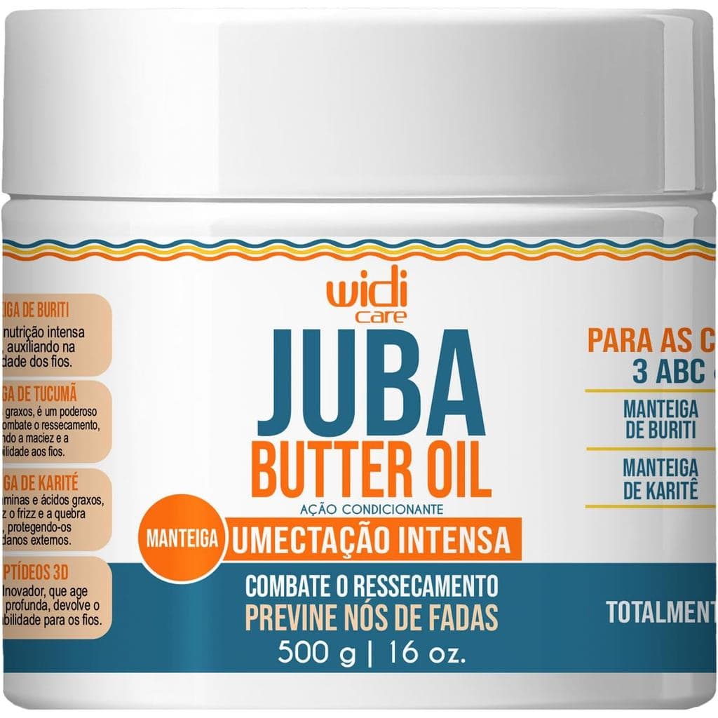 Manteiga Umectação Intensa - Widi Care Juba 500g