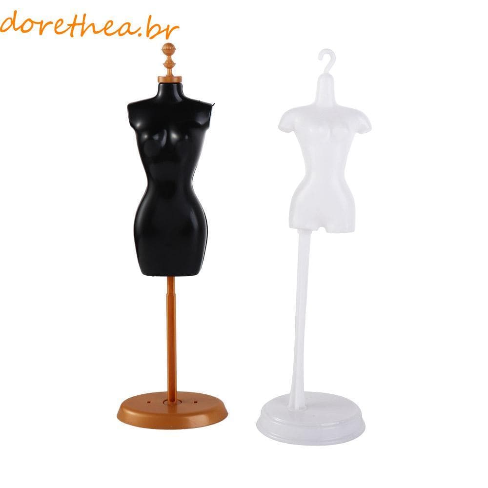 DORETHEA Boneca Manequim Roupas Display Rack Acessórios Mini Vestir 21cm DIY Titular