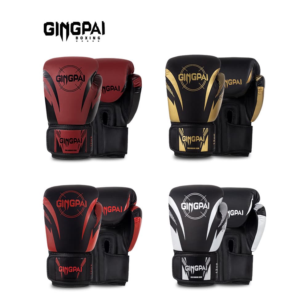 Luvas de boxe profissional adulto crianças Sanda luvas de luta sacos de boxe meninos meninas treinamento engrossado Muay