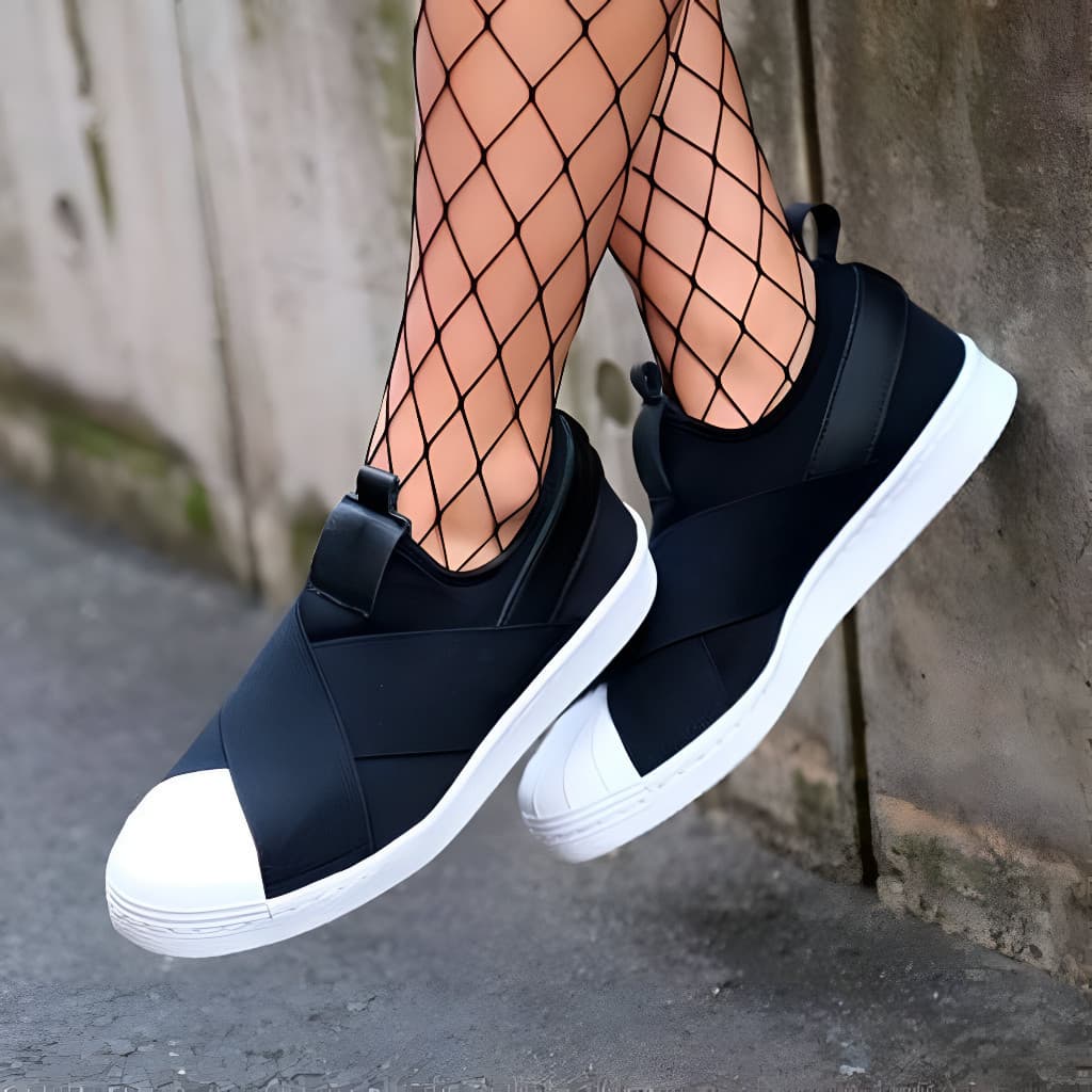 Tênis Feminino Slip On Masculino E Feminino Adulto Frete Grátis