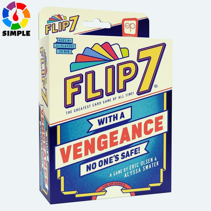 Flip 7 with a Vengeance | Party Card Game | 3+ Players, Ages 8+