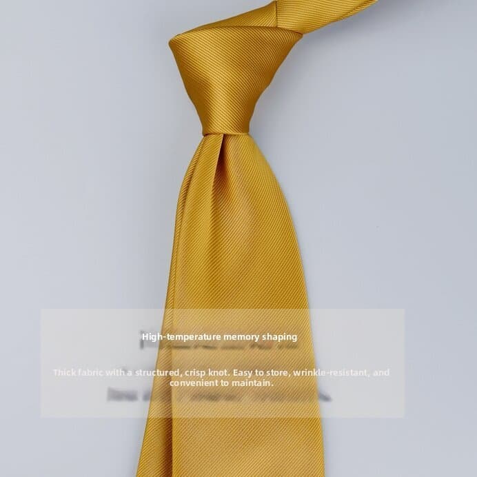 Gravata Formal De Negócios Feita À Mão Com Nó Moda Casual Versátil