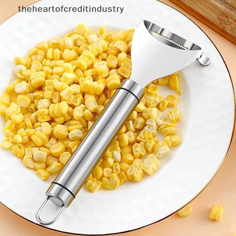 Cozinha Descascador De Milho Aço Inoxidável Plaina Doméstico Manual Debulhador Ovas Cervos Tesoura