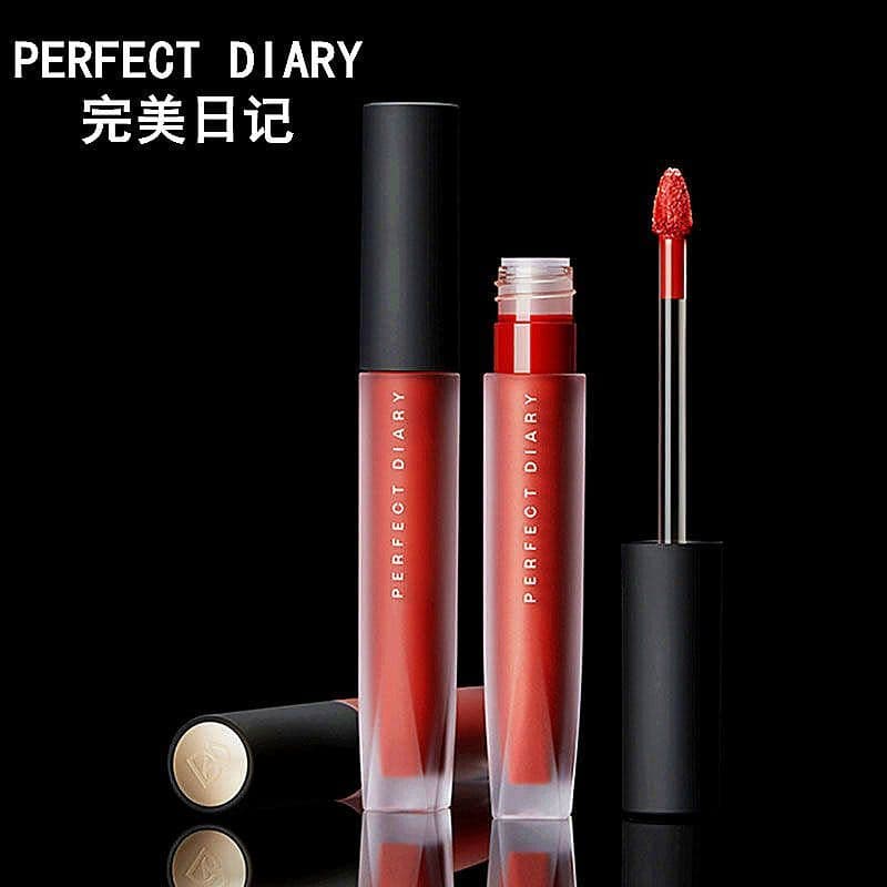 Perfect Diary Lip Glaze Batom Veludo V01 Fosco Veludo 939 Estudante 909 Clareamento Facial Simples V0720260822