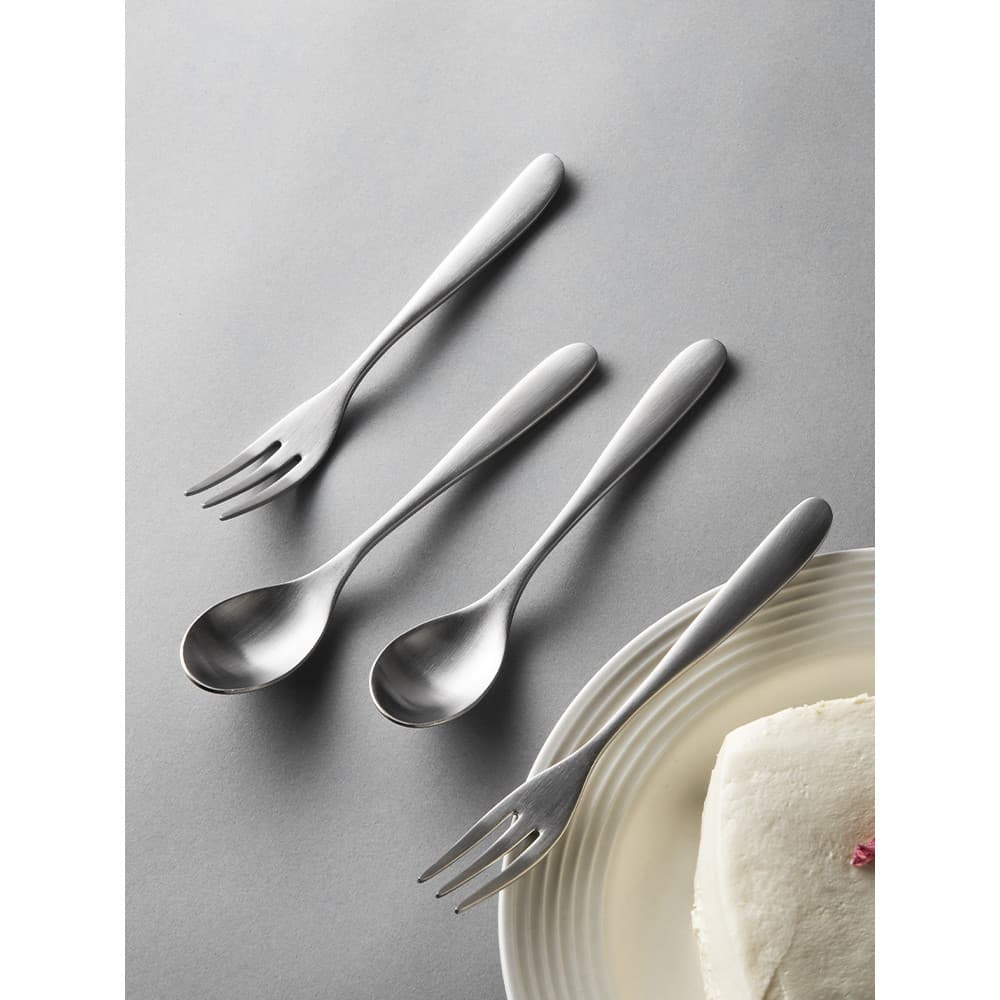 Mili estilo sobremesa garfo bolo garfo de frutas de aço inoxidável High-End casa pequeno garfo chá da tarde sobremesa ga