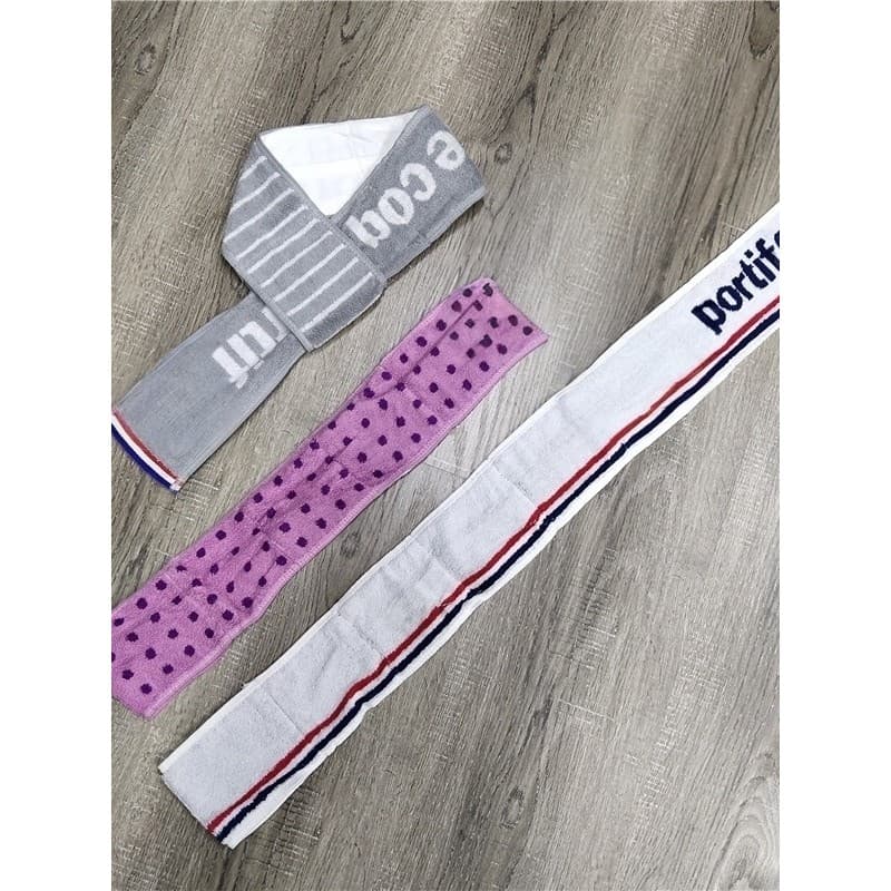 Comércio exterior puro algodão exportação ao ar livre Fitness fio-tingido toalha esportiva algodão Unisex correndo suor-