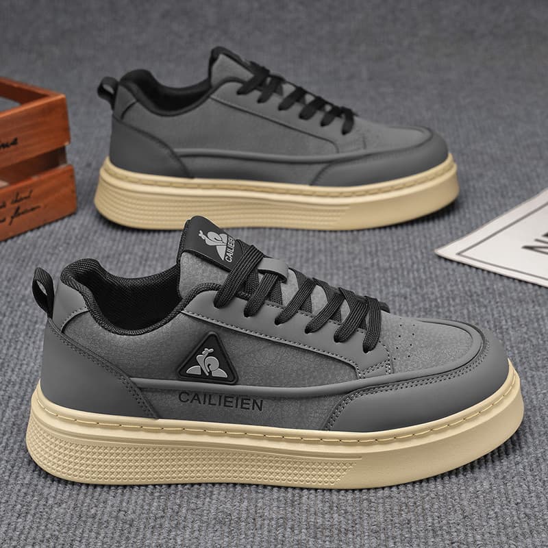 Primavera outono sapatos masculinos novo estilo respirável tênis masculino estudantes na moda All-Match tênis de sola gr