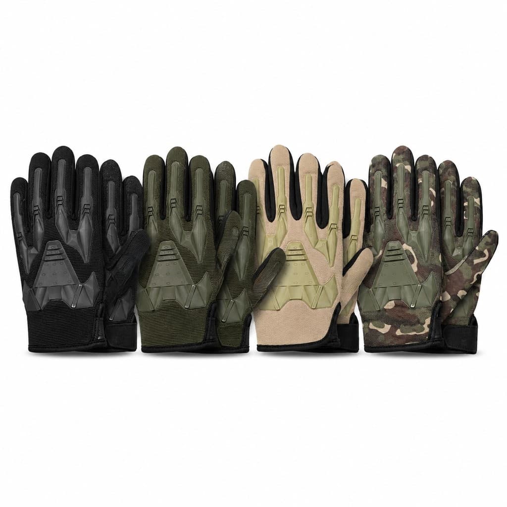 Luva Masculina Off Road Antiderrapante com Proteção para Moto Ciclismo LUV9009 15521