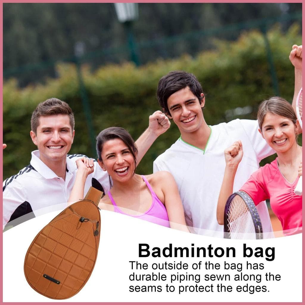 Saco De Raquete De Tênis Multifuncional Grande Capacidade Portátil Sacos Ombro Oxford Pano Para Badminton mubow2br