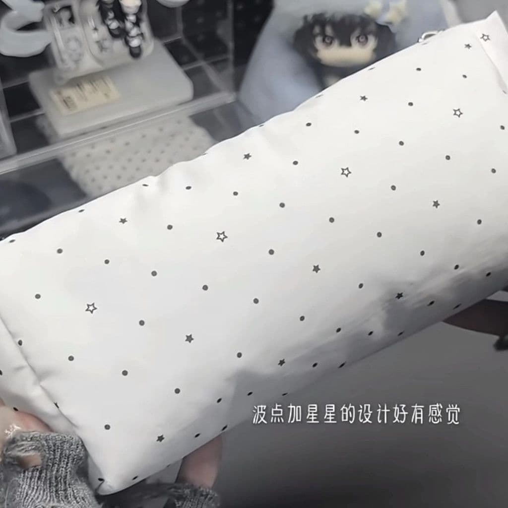 Estojo de lápis para dor estilo japonês antigo. Coração de menina coreana Caixa de papelaria para estudantes de grande c