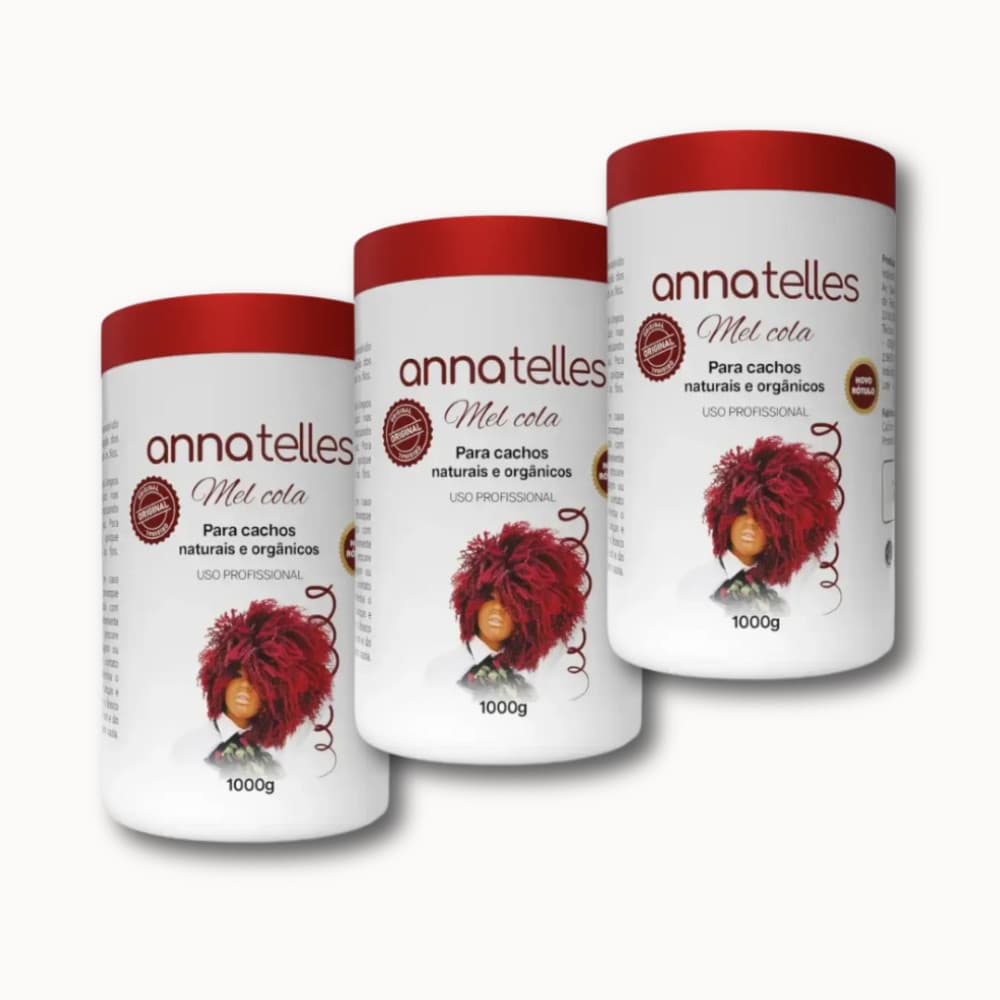 Kit 3 Und - Mel Cola 1kg Anna Telles