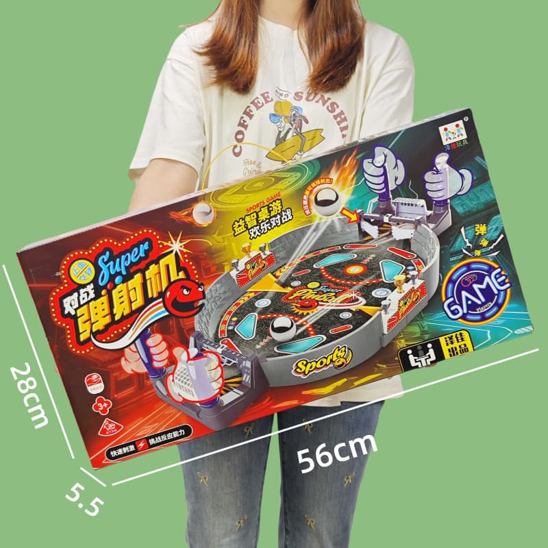 Estoque pronto ~ brinquedos infantis jogo de mesa catapulta dupla batalha brinquedos descompressão batalha brinquedos es