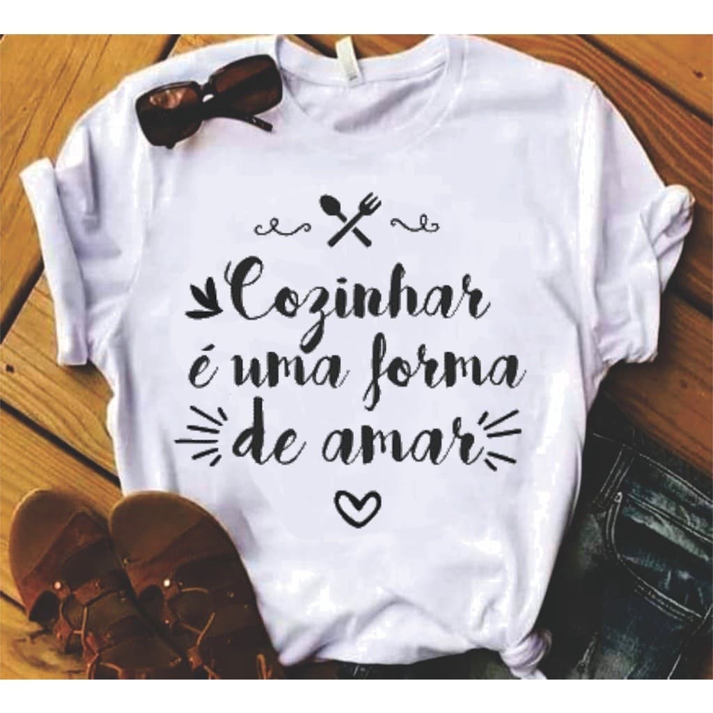 Camisa Gastronomia 7 T-Shirt Camiseta  Blusa  Unissex DR