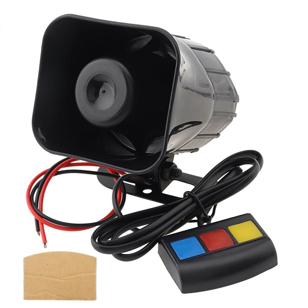 30W 12V 115db 3 Alto-Falante De Som Buzina De Sirene De Alarme Super Para Caminhões De Motocicleta De Carro