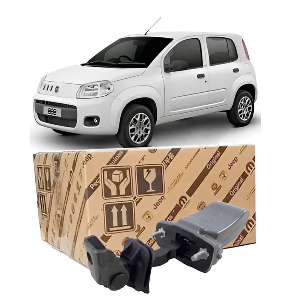 Limitador Porta Traseira Esquerda Direita Fiat Uno Way Vivace 2011 - 2021 Original 51836108
